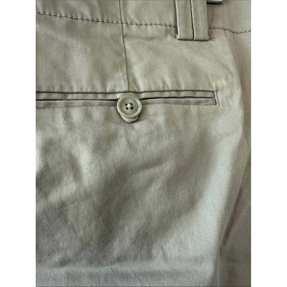 LOFT Gray Taupe Cotton Bootleg Cotton Pants Marisa Style Size 8 - Picture 5 of 13